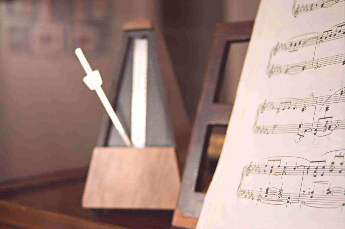 Recording studio interior for Fisher Music Studio